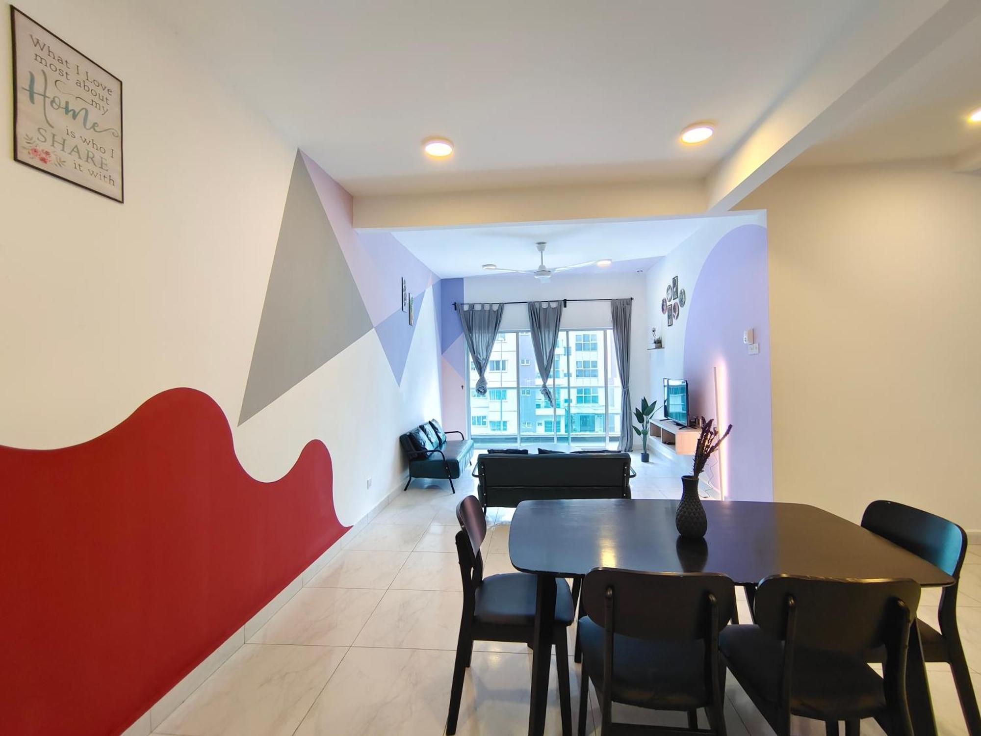 Icolor & Ch3 Apartment Tanah Rata