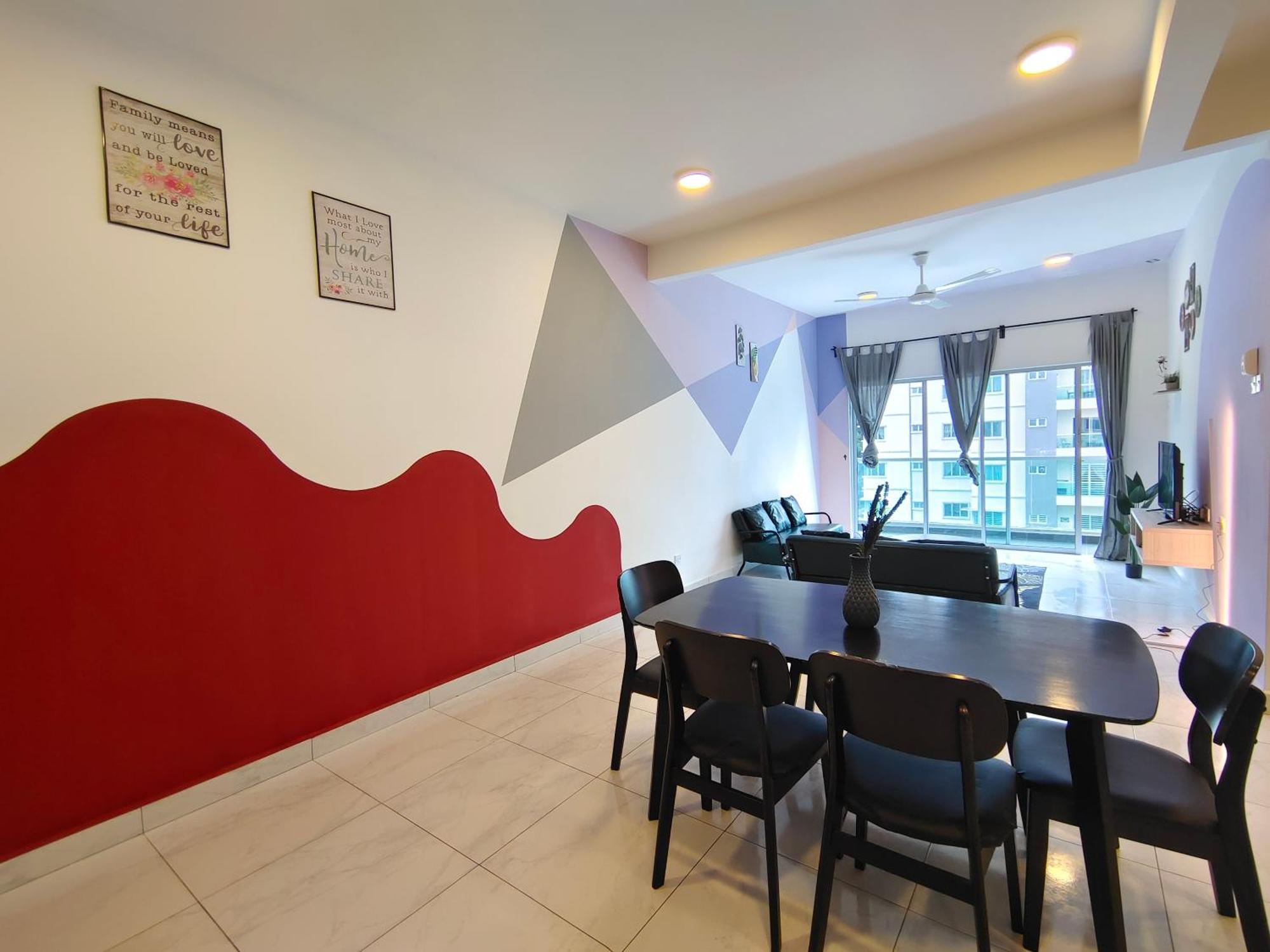 Apartment Icolor & Ch3 Tanah Rata